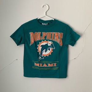 Vintage Kid’s Miami Dolphins Tshirt in Teal